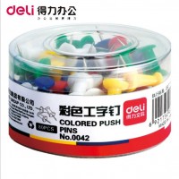彩色工字釘 繪畫(huà)圖釘 軟木板留言板圖釘 工字釘 80枚