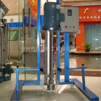 立式攪拌機 膏狀物料氣動升降分散器 可定制化妝品混合機械設(shè)備