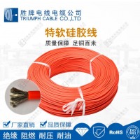 汽車(chē)燈引線 耐高溫特軟硅膠線 電子線 ROHS環(huán)保線