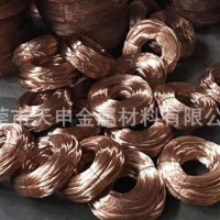 國(guó)標(biāo)環(huán)保c1100紅銅線 TU1無(wú)氧銅線 紅銅扁線