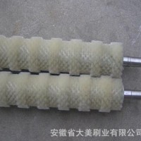 批發(fā)供應(yīng)拋光打磨毛刷輥 清洗機(jī)異形刷工業(yè)毛刷 尼龍螺旋毛刷滾