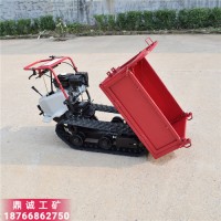 泉州農(nóng)用果園運(yùn)輸裝卸轉(zhuǎn)運(yùn)作業(yè)車(chē) 全地形汽油履帶式山地爬山虎