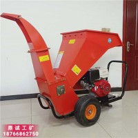 廣東佛山臥式柴油電啟動苗木粉碎機(jī) 多功能電動汽油園林碎枝機(jī)