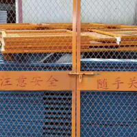 建筑工地 施工電梯門升降機(jī)樓層 人貨電梯防護(hù)門