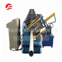 河北壓瓦機廠供應(yīng)天溝雨水管壓型設(shè)備別墅房屋建筑落水管成型機