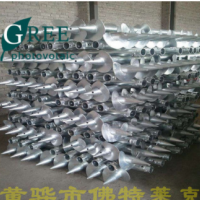 太陽(yáng)能光伏支架安裝配件 熱鍍鋅螺旋地樁 型號(hào)種類齊全
