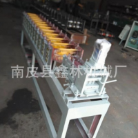 小型全自動數(shù)控百葉窗框冷彎成型設(shè)備 壓型沖孔一次完成