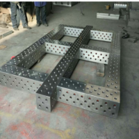 三維焊接平臺(tái)工裝柔性工裝拼接機(jī)器人工作站組合焊接工裝臺(tái)多功能