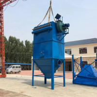 單機(jī)布袋除塵器 工業(yè)車(chē)間脈沖布袋除塵器
