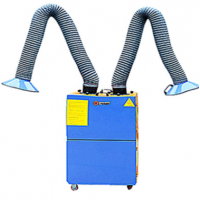 焊煙凈化器 可移動(dòng)式單臂焊煙機(jī) 氬弧電焊車(chē)間雙臂尾氣凈化器