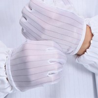 防靜電手套丁晴乳膠手套一次性工業(yè)防護手套勞保手套