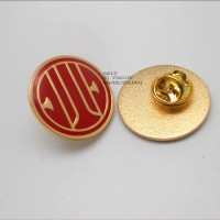 中信銀行LOGO徽章、烤漆滴膠襟章、金屬胸徽生產(chǎn)