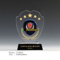 公安獎牌 從警榮譽牌 光榮退休紀(jì)念牌從警周年表彰留念獎品定做