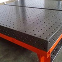 江西三維柔性組合夾具/卓峻機床生產(chǎn)三維柔性焊接工作臺