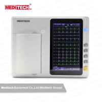 Meditech超薄、超輕、觸屏六道心電圖機