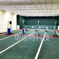 雙屏模擬影像訓練靶場方案，模擬一箱訓練設備，室內(nèi)靶場設備