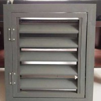 空調罩材料，空調外機罩型材，鋁合金百葉窗型材生產廠家