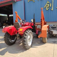 四輪后邊加裝緊線絞磨機(jī) 輪式柴油卷揚(yáng)機(jī)