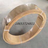 石棉及無石棉橡膠銅絲剎車帶 石棉制動(dòng)帶 山東向上金品