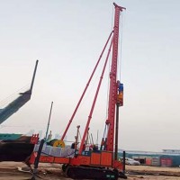 重慶長(zhǎng)螺旋鉆機(jī)_鼎峰工程機(jī)械生產(chǎn)12米長(zhǎng)螺旋鉆機(jī)
