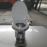 福建不銹鋼坐便器加工廠家/南皮普森金屬制品公司供應(yīng)水沖坐便