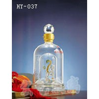 山西玻璃工藝酒瓶制造企業(yè)/河間宏藝公司廠家直營(yíng)內(nèi)置酒瓶