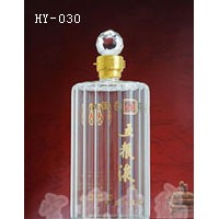 江蘇工藝酒瓶生產企業(yè)_宏藝玻璃制品公司生產制造空心造型酒瓶