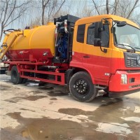 山東疏通15立方清洗吸污車大型高壓清洗+吸污一體車價(jià)格
