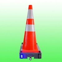 智能交通路錐系統(tǒng)廠家 封道遙控警示路錐多功能封路路錐機器人