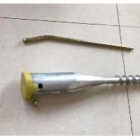 吉林螺旋鋼樁生產(chǎn)-黃驊益永五金制品定制螺旋地樁N