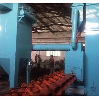 黑龍江鋼管外壁拋丸機(jī)廠家/泊頭興泊鑄造訂做鋼管外壁拋丸清理機(jī)