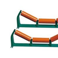 廣西槽型托輥加工廠家|河北躍興輸送機(jī)械廠家供應(yīng)槽型托輥組